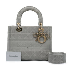 Medium Canvas Cannage Lady D Lite