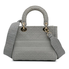 Medium Canvas Cannage Lady D Lite