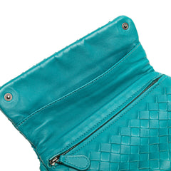 Mini Nappa Intrecciato Expandable Chain Crossbody