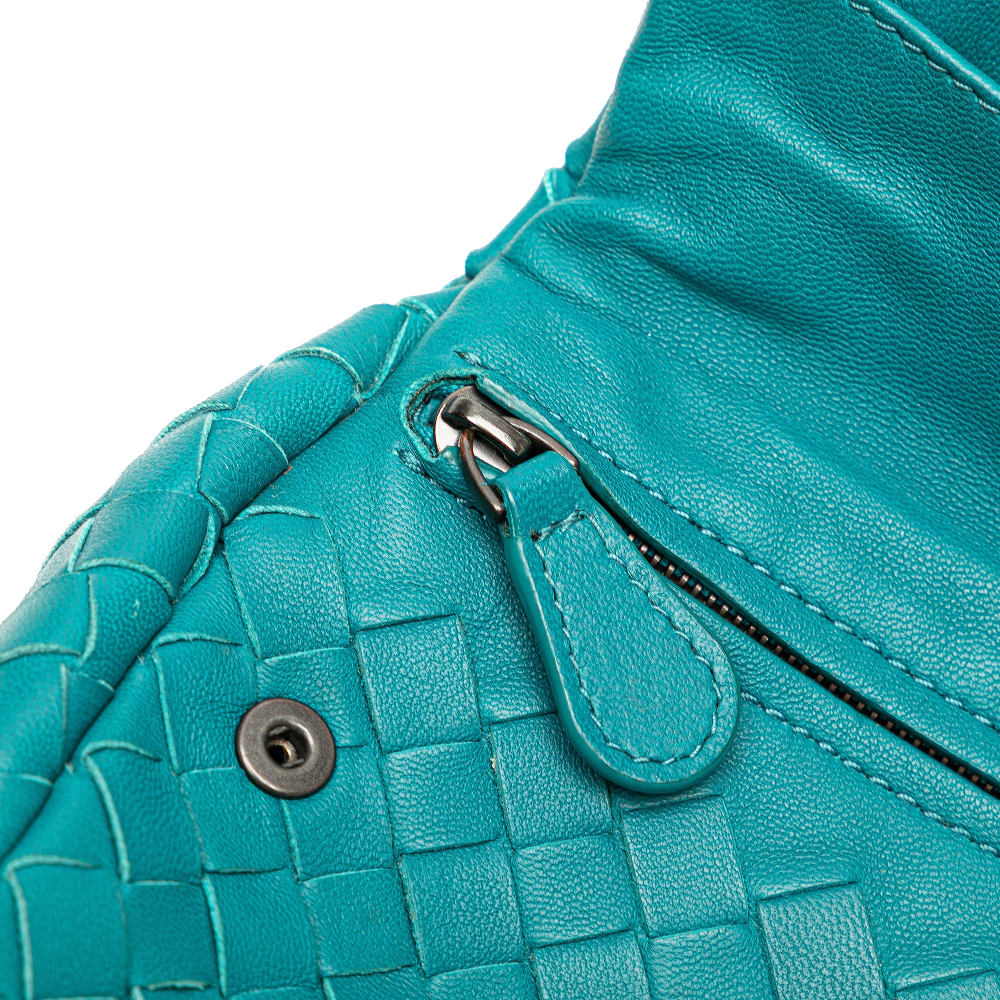 Mini Nappa Intrecciato Expandable Chain Crossbody