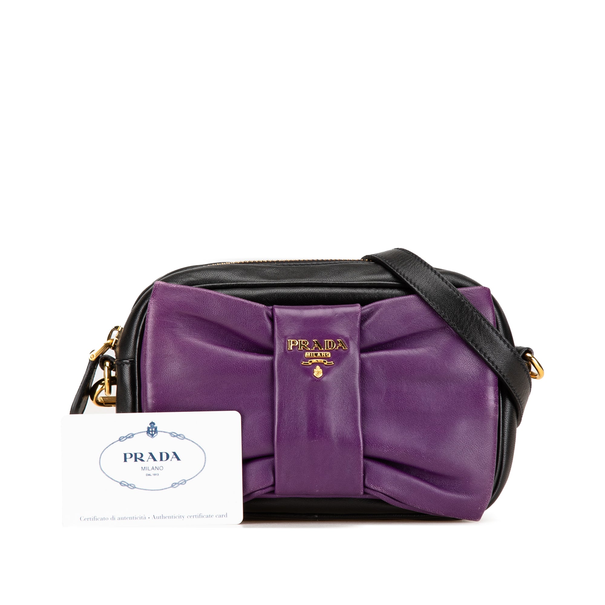 Nappa Fiocco Bow Crossbody