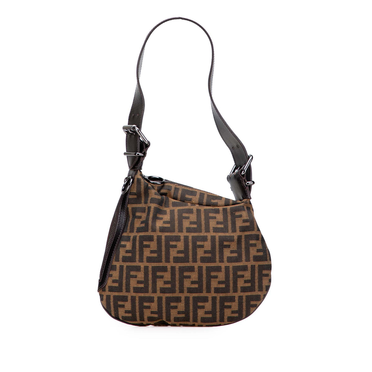 Zucca Canvas Oyster Shoulder Bag