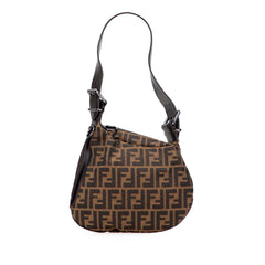 Zucca Canvas Oyster Shoulder Bag