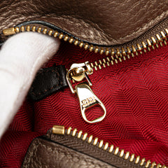 Anagram Leather Fusta Tote