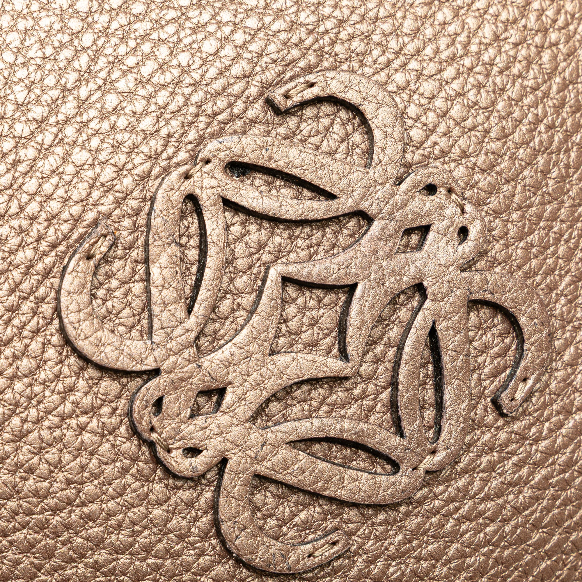 Anagram Leather Fusta Tote