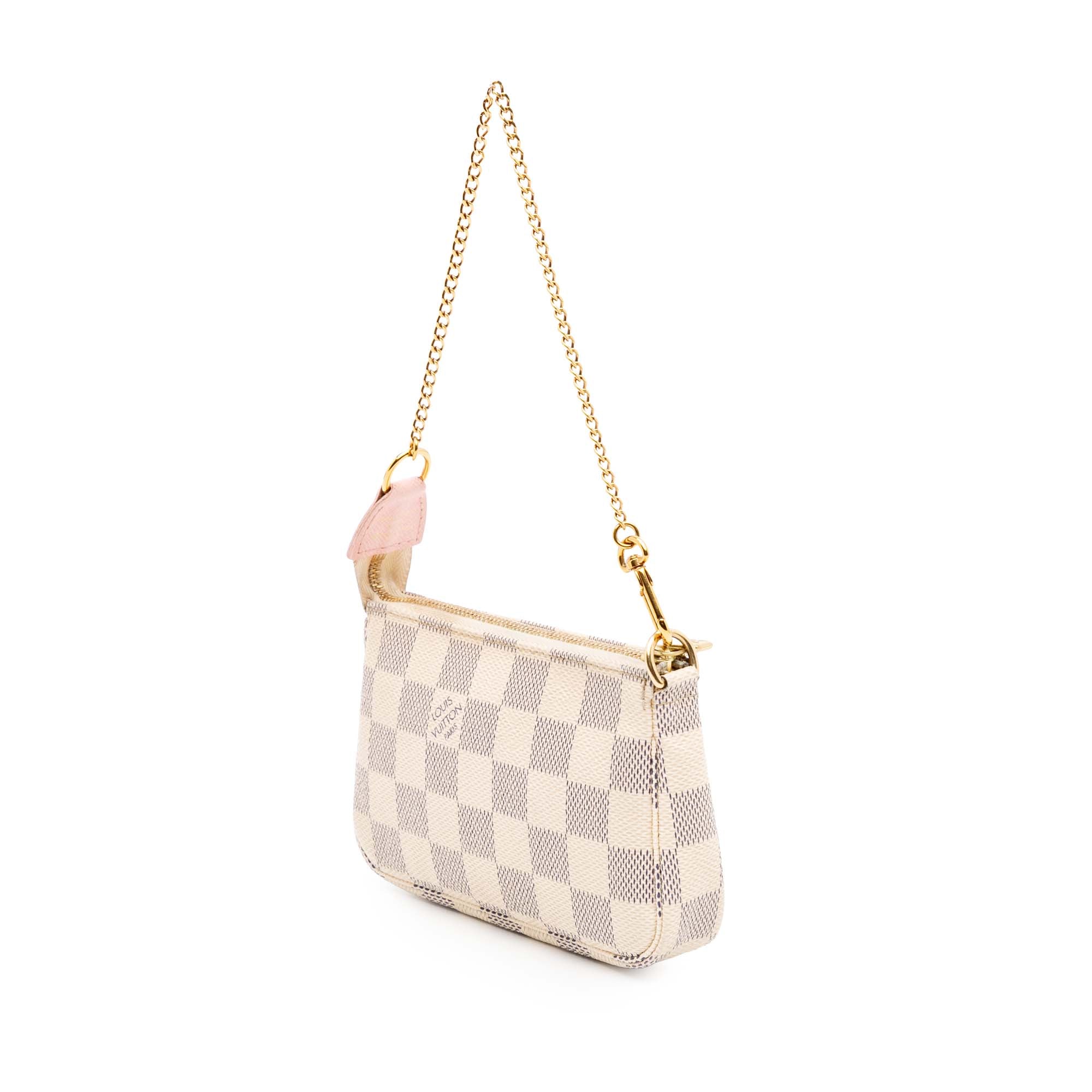 Damier Azur Christmas Birds Mini Pochette Accessoires