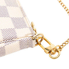 Damier Azur Christmas Birds Mini Pochette Accessoires