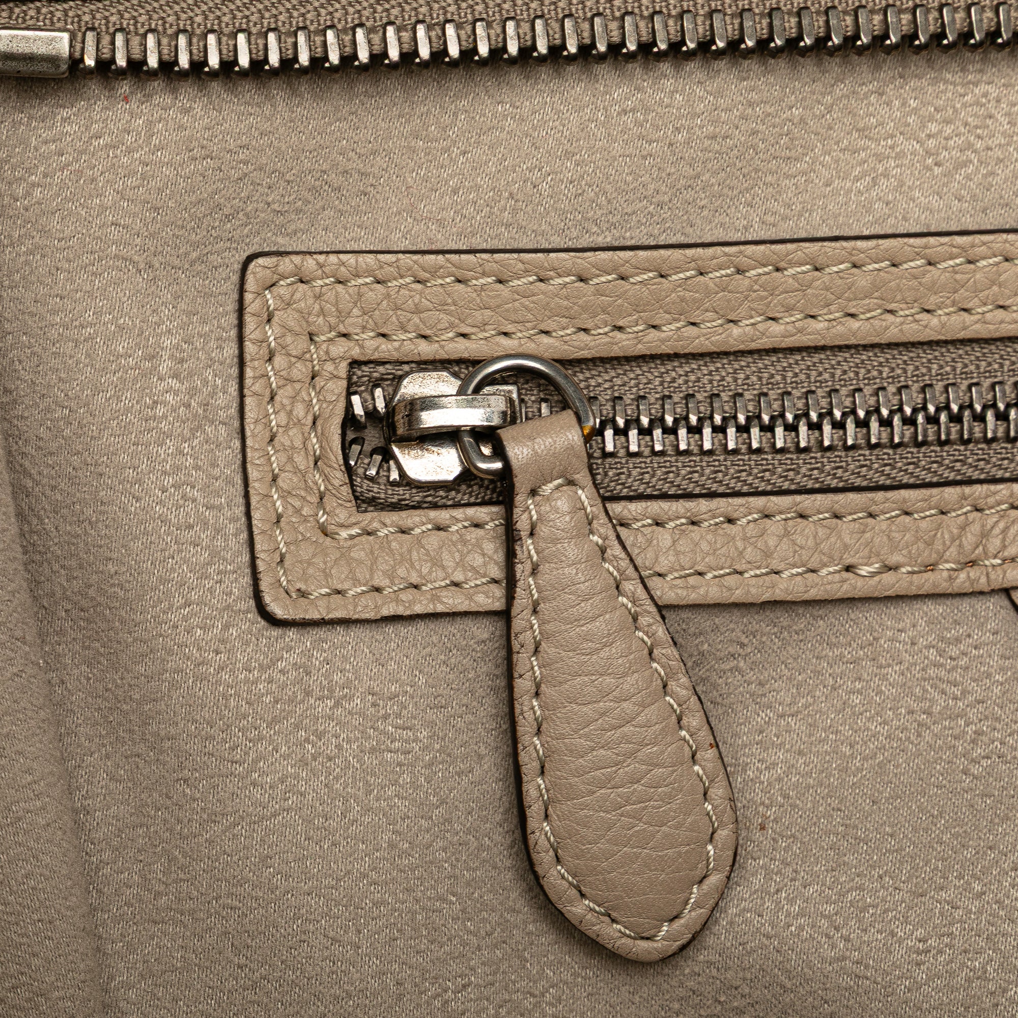 Mini Calfskin Luggage Tote
