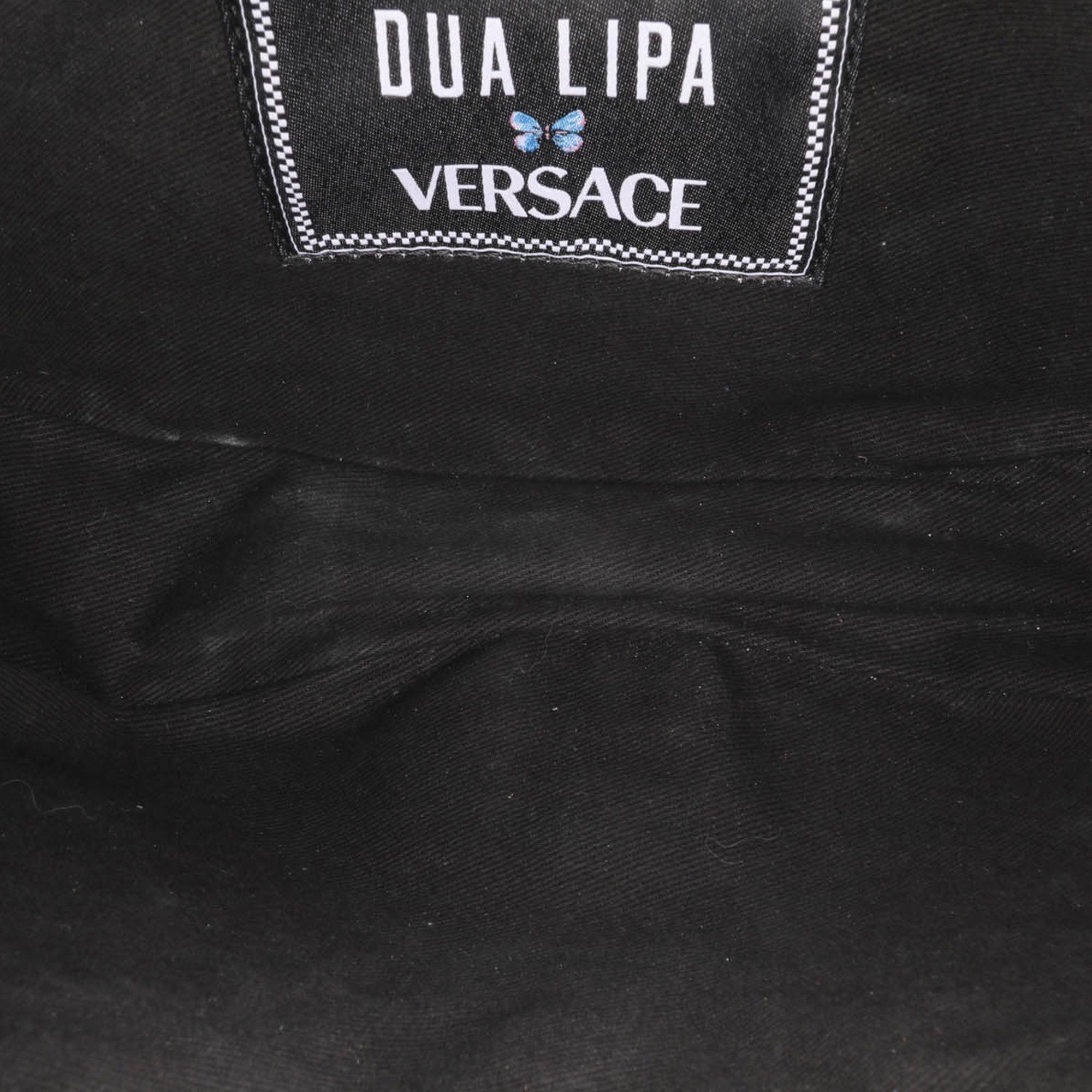 Dua Lipa Small Metallic Lambskin Repeat Hobo