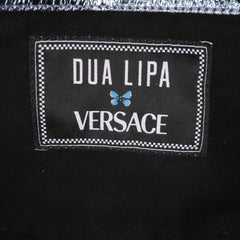 Dua Lipa Small Metallic Lambskin Repeat Hobo