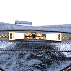 Dua Lipa Small Metallic Lambskin Repeat Hobo