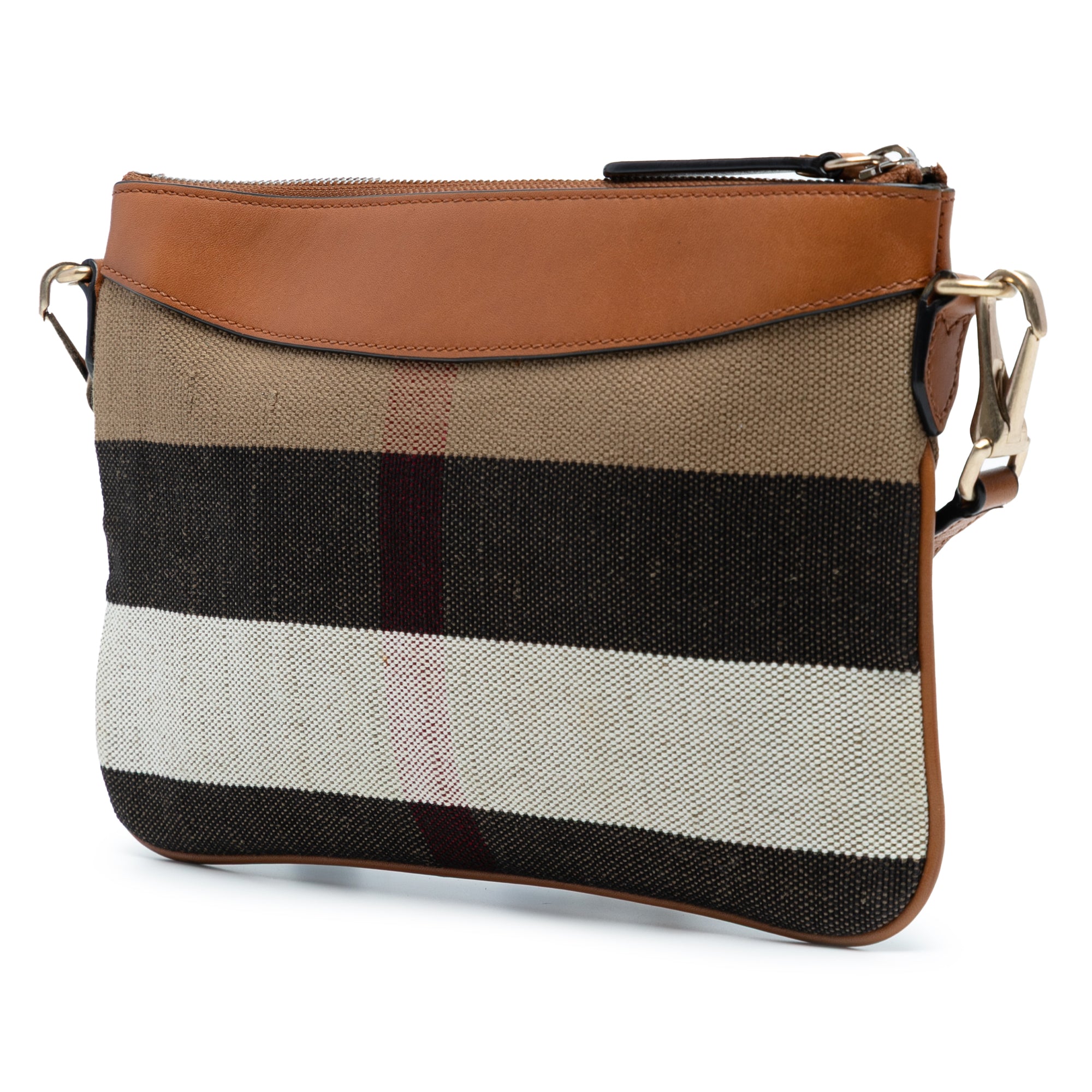 Mega Check Canvas Peyton Crossbody