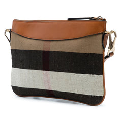 Mega Check Canvas Peyton Crossbody