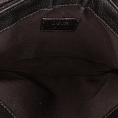 Oblique Canvas Saddle Messenger Bag