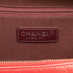Small Quilted Glazed Calfskin Coco Boy Camera Bag