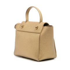 Nano Grained Calfskin Belt Bag