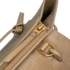 Nano Grained Calfskin Belt Bag
