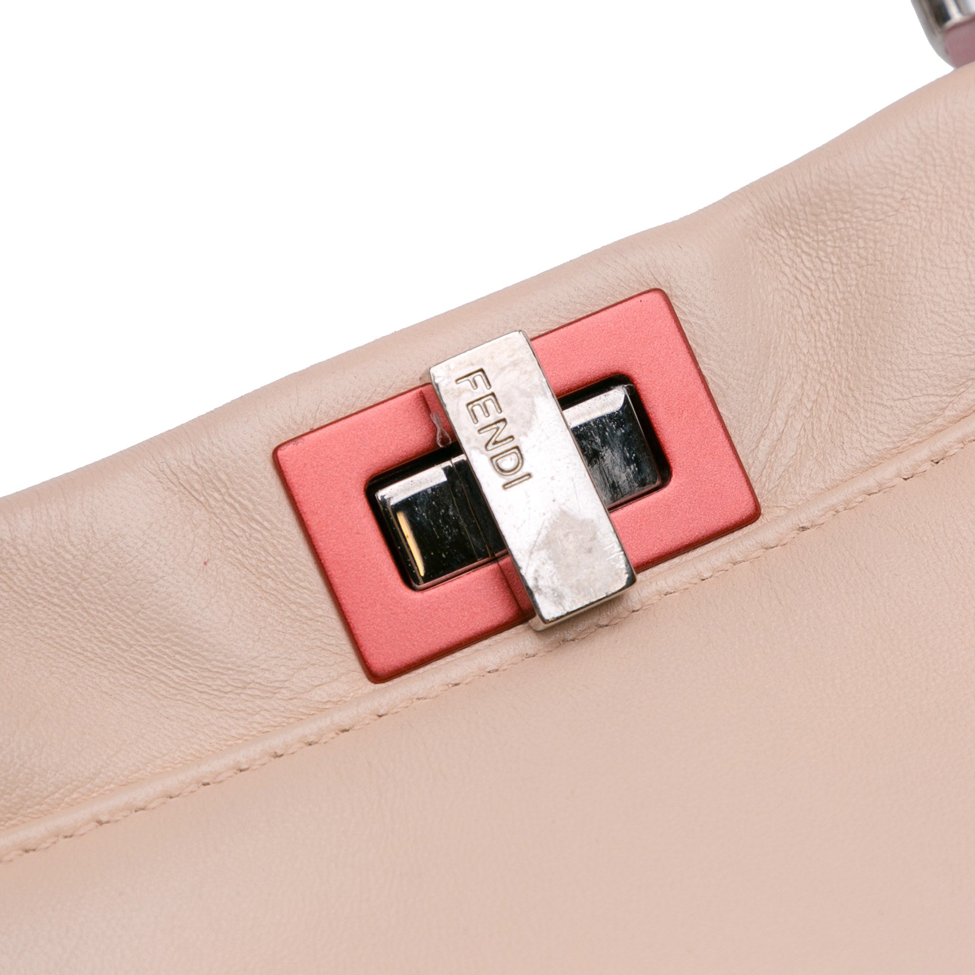 Mini Leather Iconic Peekaboo Satchel