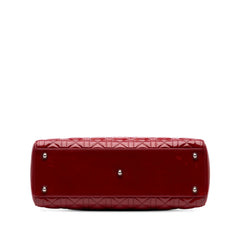 Large Patent Cannage Lady Dior
