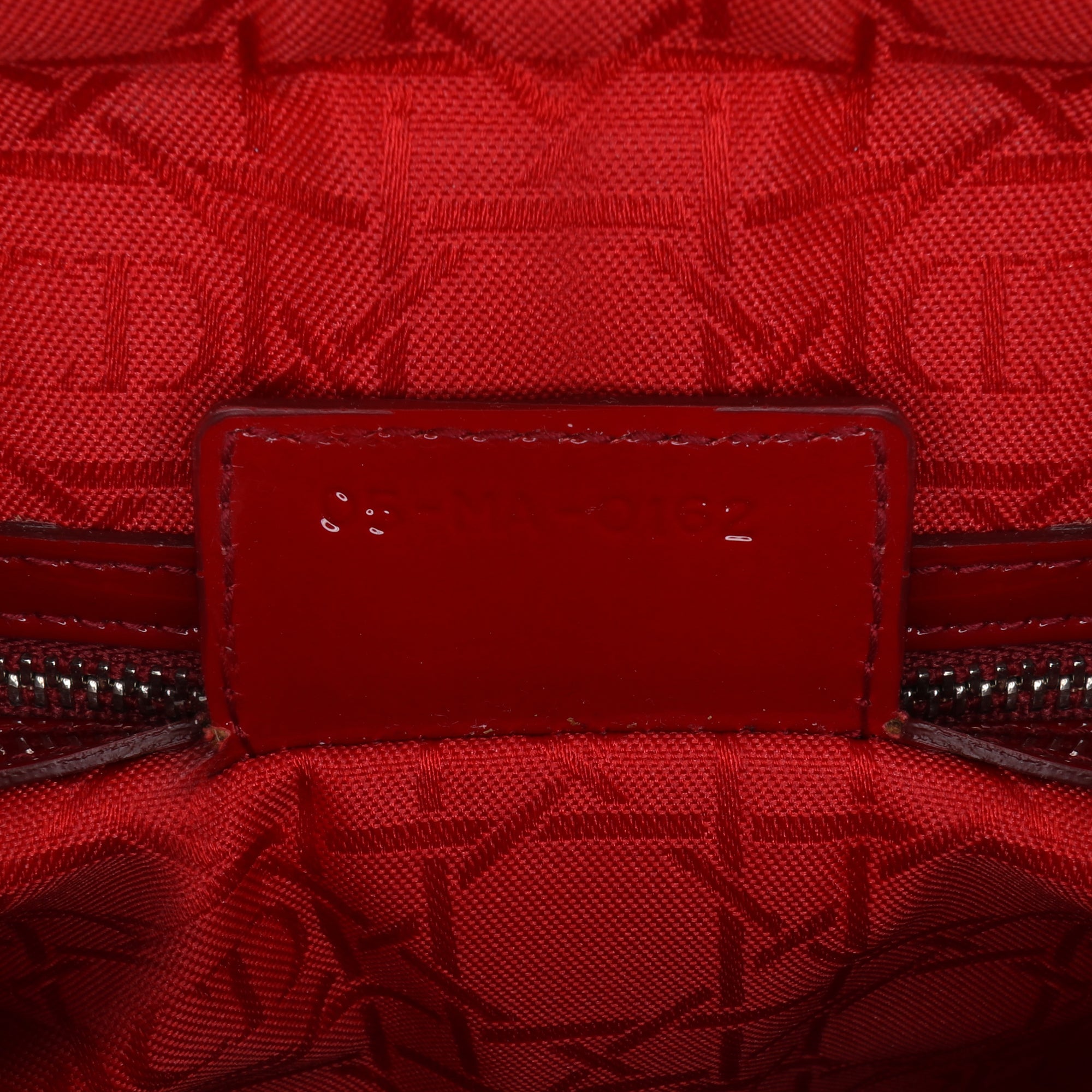 Large Patent Cannage Lady Dior