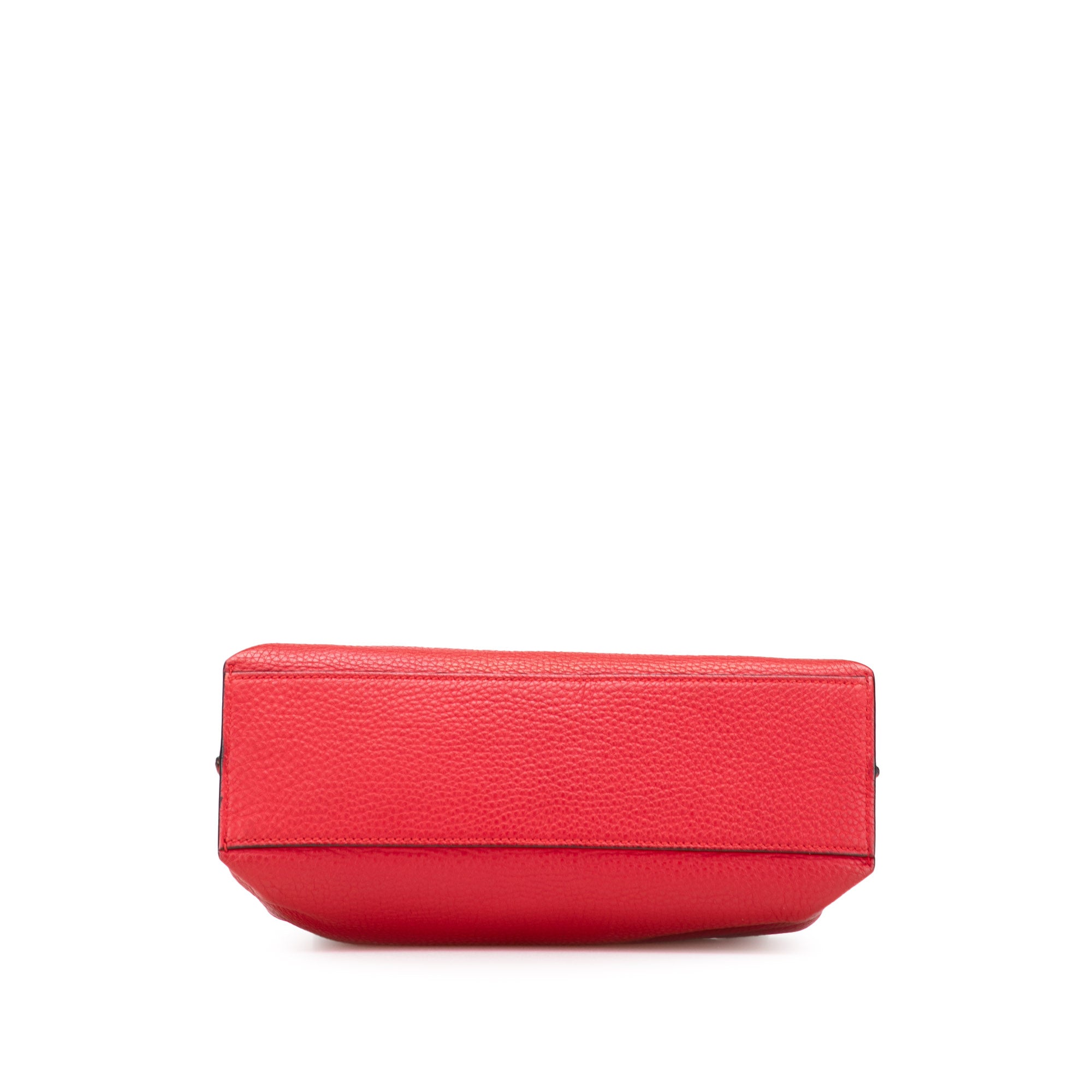 Small Leather Bamboo Daily Satchel