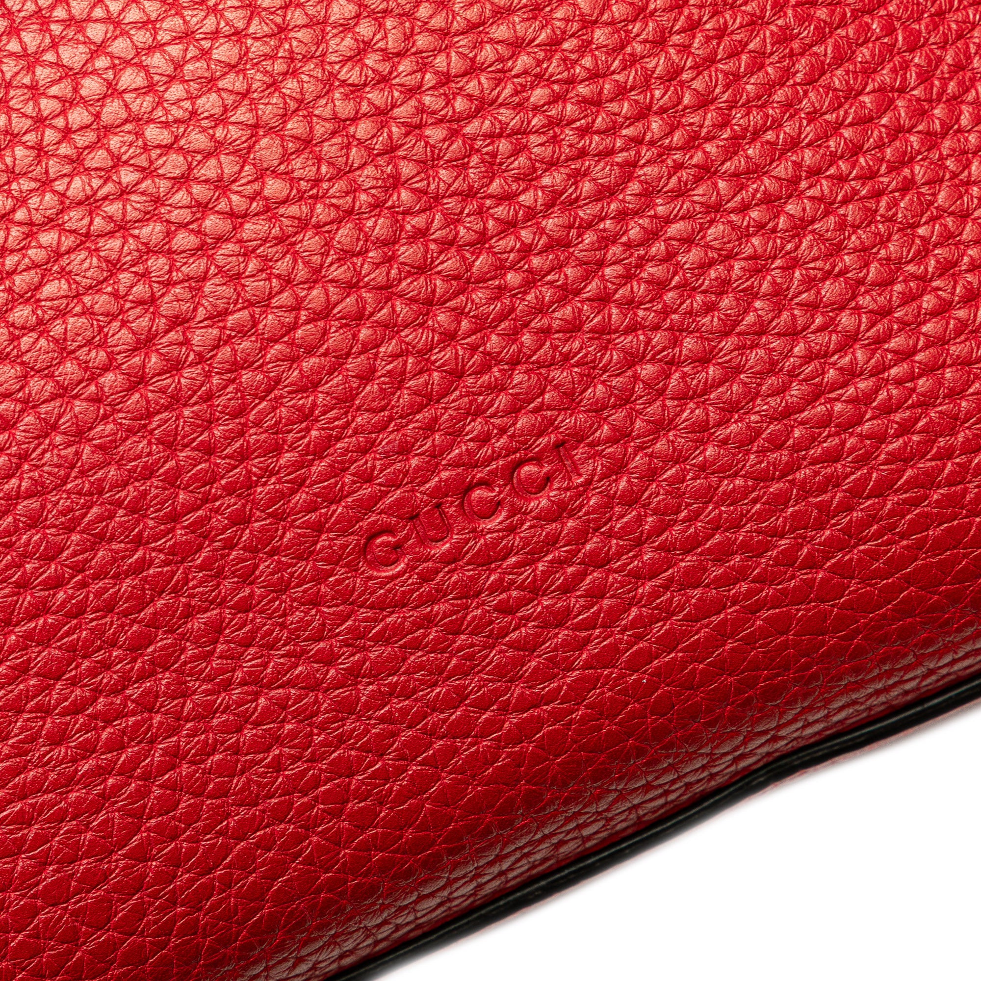 Small Leather Bamboo Daily Satchel