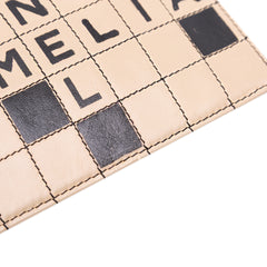 Quilted Lambskin Camellia Crossword Handbag