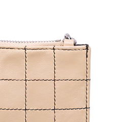 Quilted Lambskin Camellia Crossword Handbag