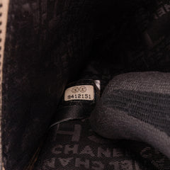 Quilted Lambskin Camellia Crossword Handbag