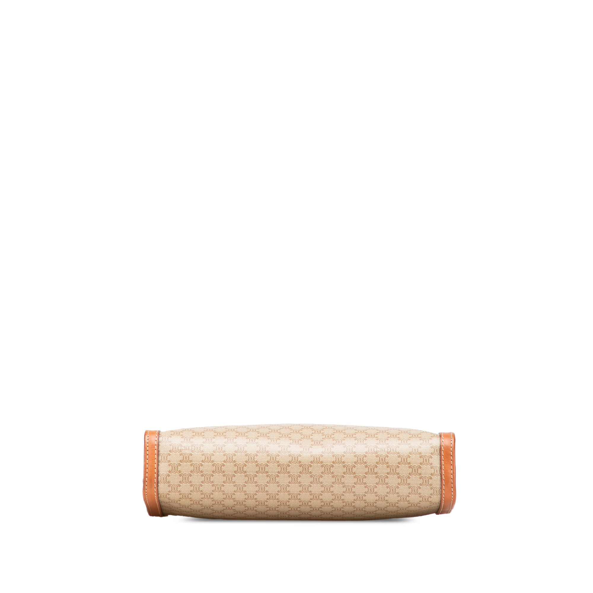 Macadam Coated Canvas Clutch
