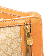 Macadam Coated Canvas Clutch