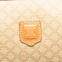 Macadam Coated Canvas Clutch