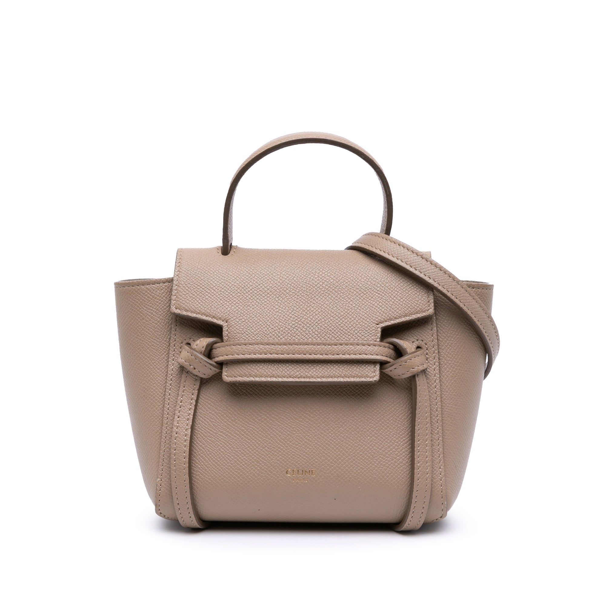 Pico Grained Calfskin Belt Bag