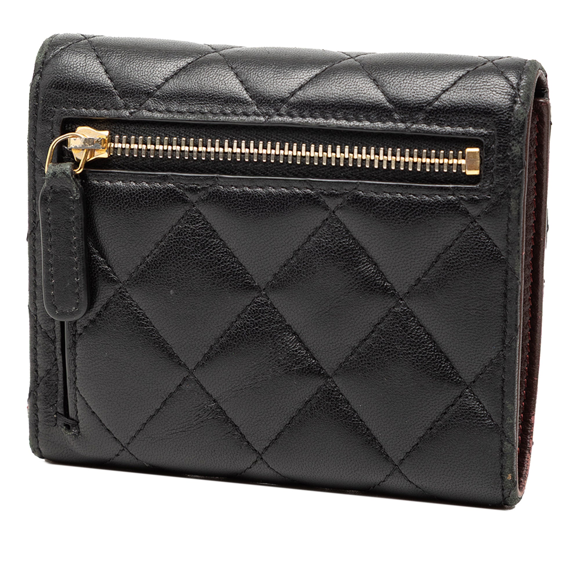Classic Lambskin Small Flap Wallet