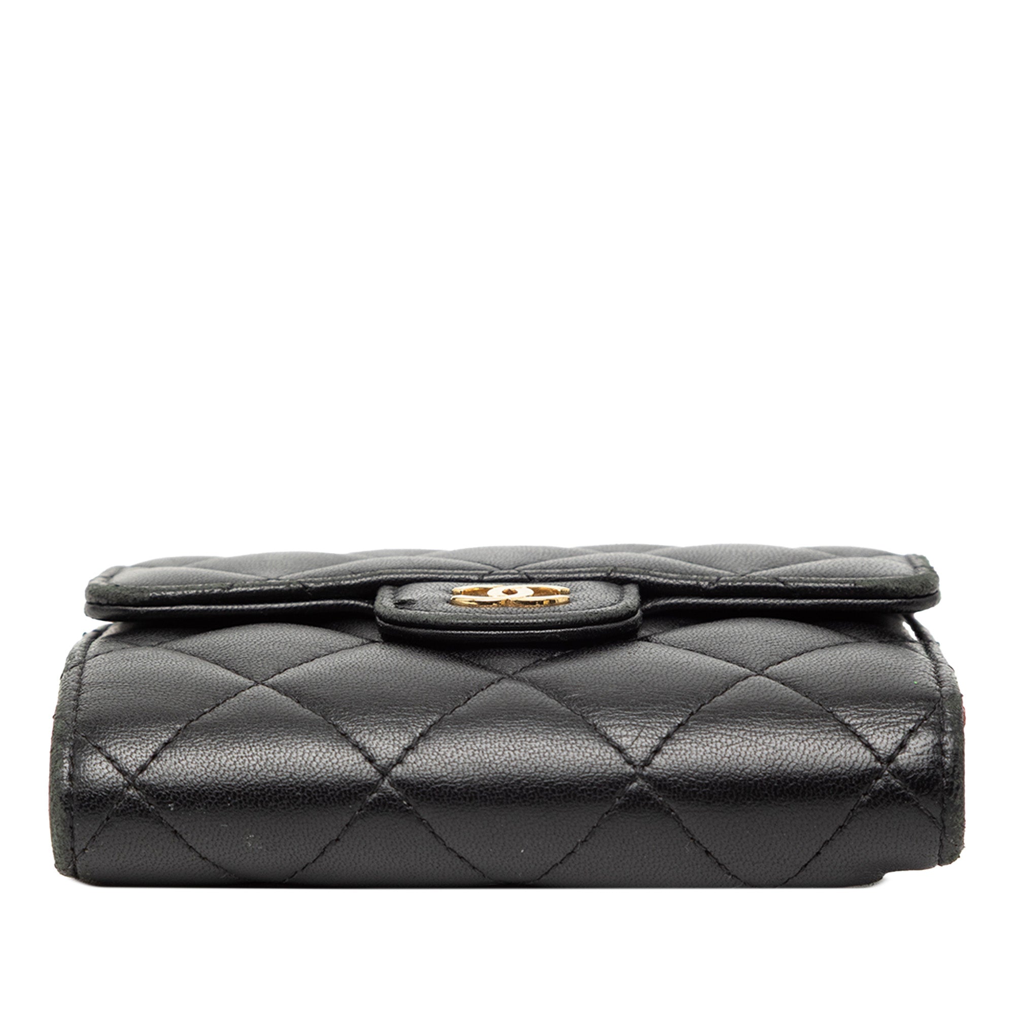 Classic Lambskin Small Flap Wallet