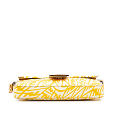 Sarah Coleman Zucca Coated Canvas 1997 Vertigo Baguette
