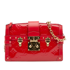 Monogram Vernis Trunk Clutch