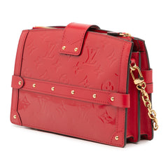 Monogram Vernis Trunk Clutch