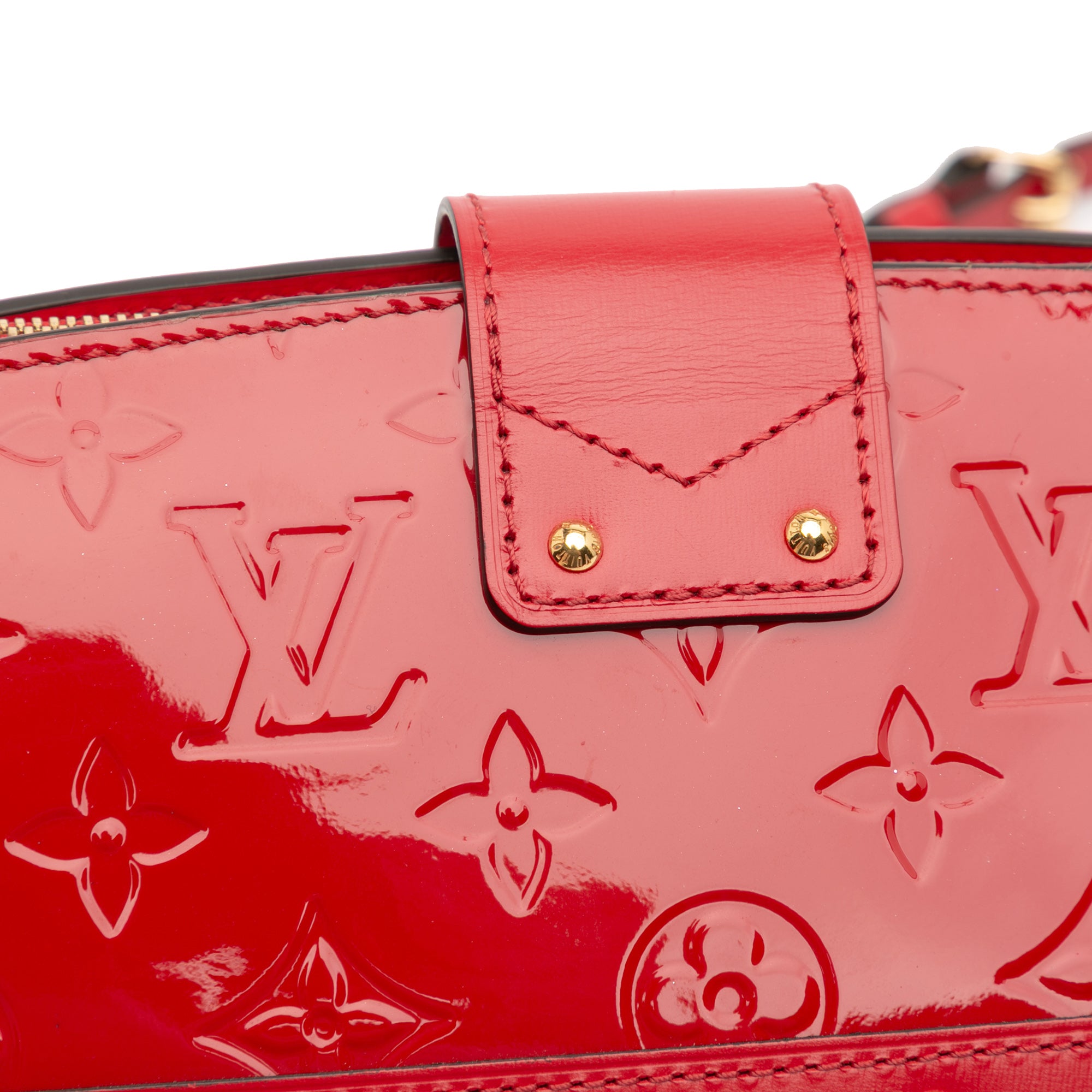 Monogram Vernis Trunk Clutch