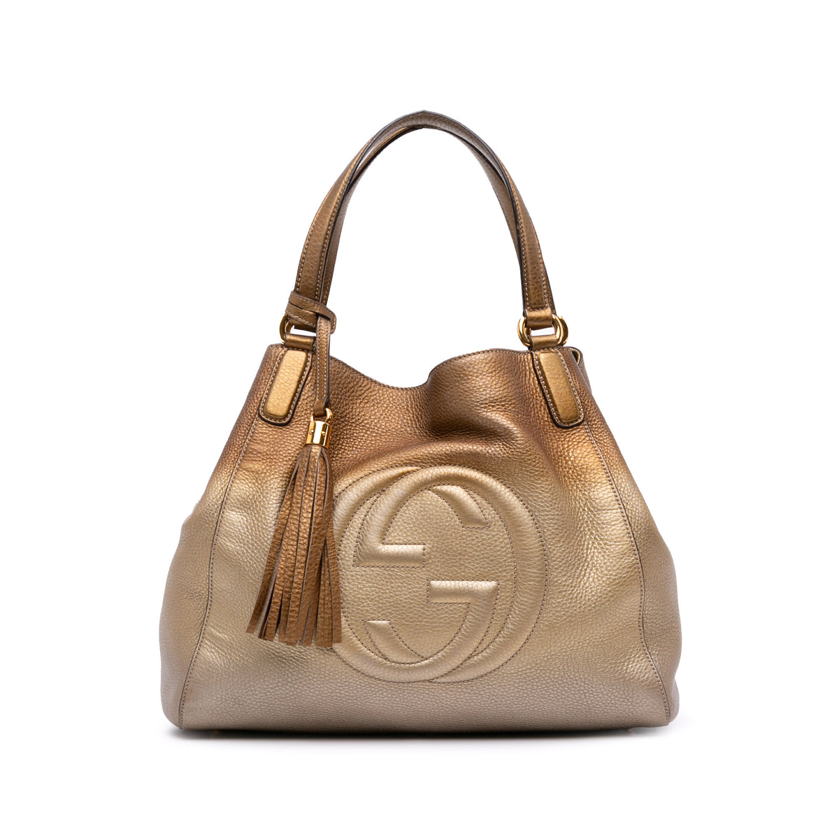 Medium Leather Ombre Soho Cellarius Tote