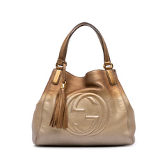 Medium Leather Ombre Soho Cellarius Tote