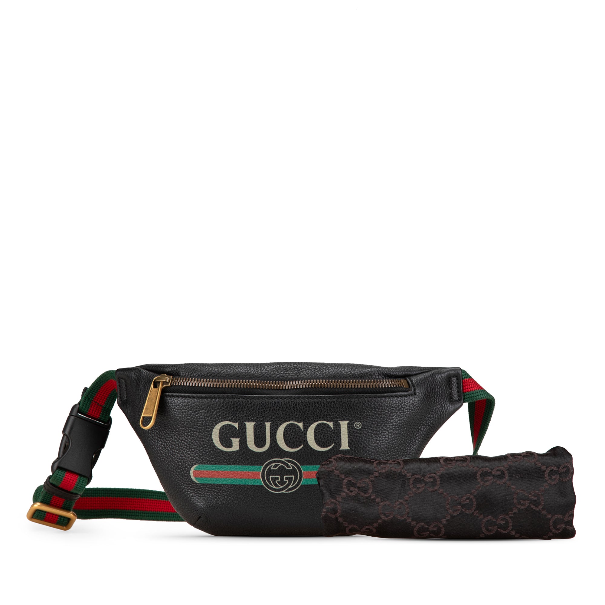 Leather Logo Belt Bag