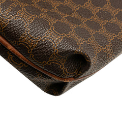 Macadam Coated Canvas Clutch