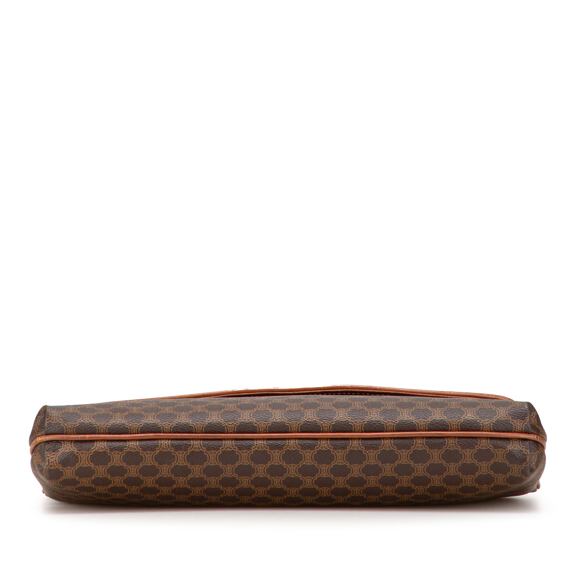 Macadam Coated Canvas Clutch