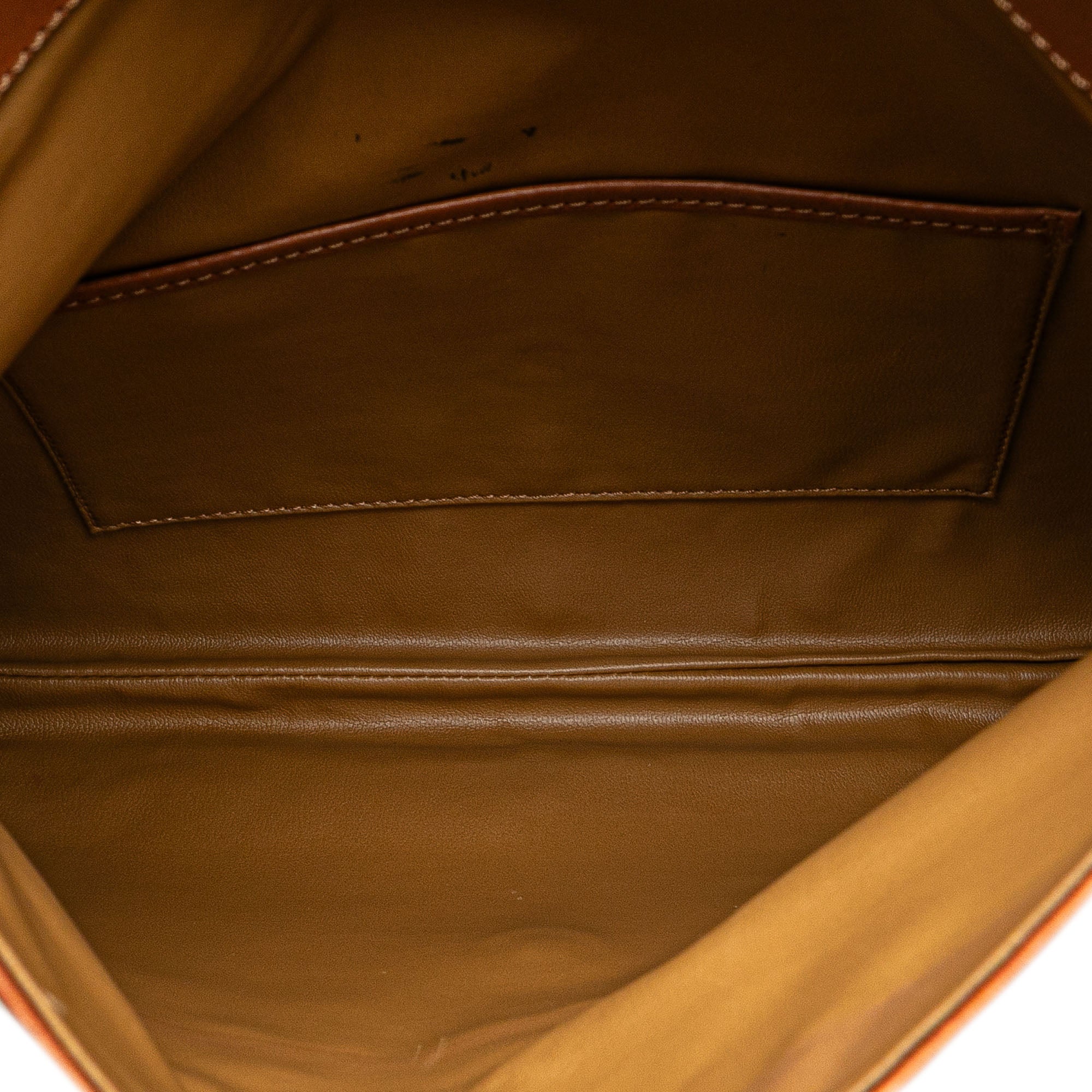Macadam Coated Canvas Clutch
