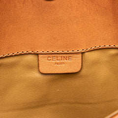 Macadam Coated Canvas Clutch