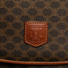 Macadam Coated Canvas Clutch