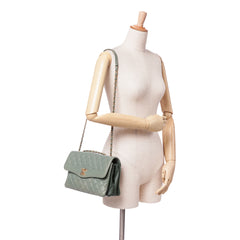 Large Quilted Lambskin Daily Companion Flap