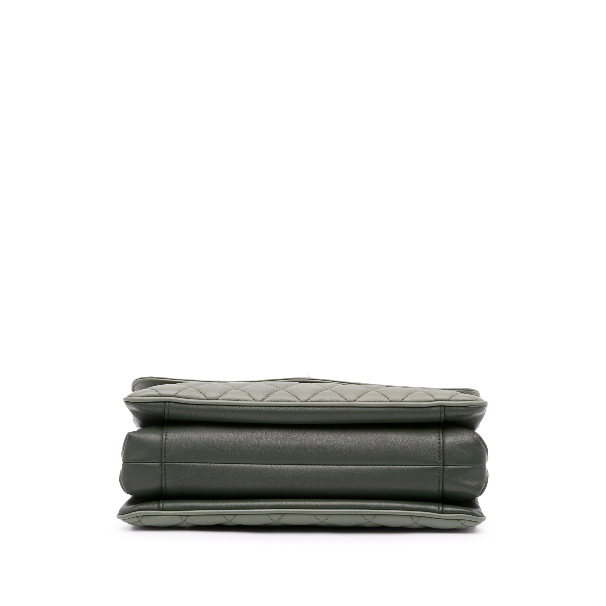 Large Quilted Lambskin Daily Companion Flap