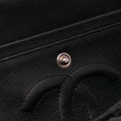 Medium Classic Chevron Patent Double Flap